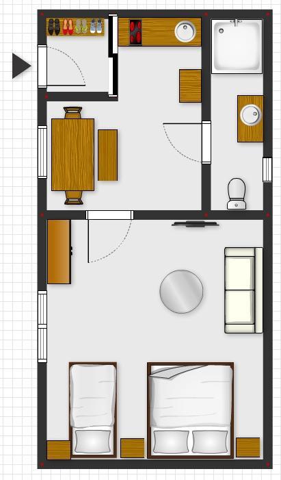 Apartman Krajcer Gerlachov  Kamer foto